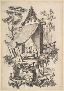 Træhytte, 1773.