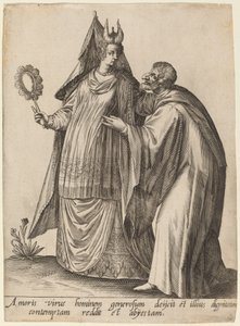 Elsker virus ..., 1597. af Jean Jacques Boissard