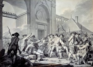 Nancy-sag: Den 31. august 1790 indledte Marquis de Bouillé (1739-1800) en undertrykkelse af soldaterne fra garnisonen i Nancy i oprør mod deres officerer. Slaget fandt sted foran vagtposten ved Stainville Gate, hvorunder