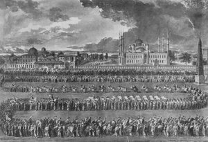 Sultanens procession på Hippodromen