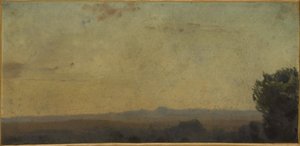 Italiensk landskab, mellem 1859 og 1864 (olie på lærred)