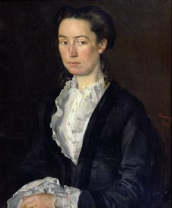Portræt af Adélaéde Mathilde Rousseaux, 1854,
