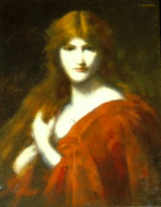 Den rødhårede af Jean Jacques Henner