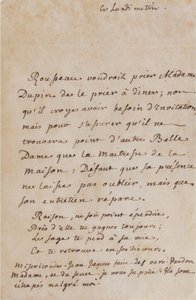 Korrespondance mellem Jean-Jacques Rousseau og Louise Dupin (ca. 1754) (A05)