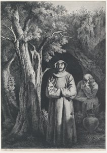 Munke i ørkenen, 1797.