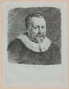 Portræt, efter Van Dyck, 1770. af Jean Jacques de Boissieu