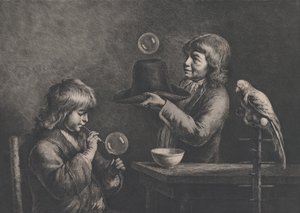 Sæbebobler, 1799.