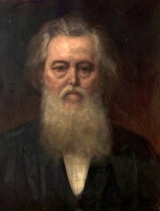Dr. John Chapman, ca. 1885 (olie på lærred) af Jean Joseph Benjamin (after) Constant