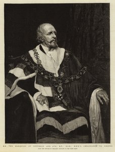 H E Marquess of Dufferin og Ava, KP, GCB, HBM