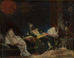 Den serbiske konkubine En udsendelse fra Serbien, 1876.