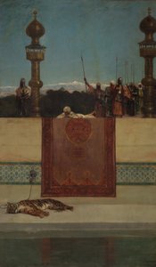 Sultans Tiger. af Jean Joseph Benjamin Constant