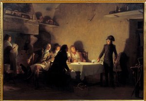 Beaucaires middag. I slutningen af sit besøg på Beaucaire-messen den 29. juli 1793 spiste Napoleon Bonaparte sammen med to Marseille-negocianter, en Nimois- og en Montpellier-fabrikant. Han gendigter teksten "Le supper de Beaucaire", på to nætter. Den frem