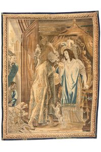 Bruxelles gobelin fra et sæt på seks, ca. 1650 (uld og silke) af Jean Le and Eggermans Daniel II Clerc
