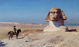 Bonaparte før sfinxen af Jean Leon Gerome