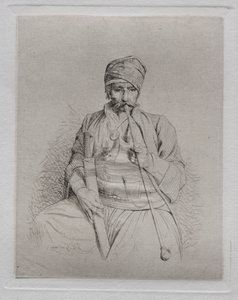 Egyptisk ryger af Jean Leon Gerome