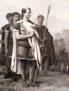 Julius Cæsar og hans Stab, af Jean Leon Gerome