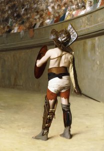 Mirmillon - En gallisk gladiator, af Jean Leon Gerome