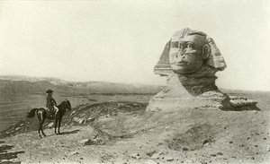 Napoleon og sfinksen (dybtryk)
