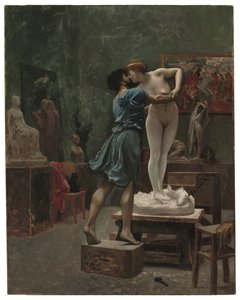 Pygmalion og Galatea af Jean Leon Gerome