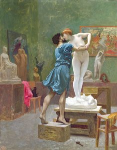Pygmalion og Galatea af Jean Leon Gerome