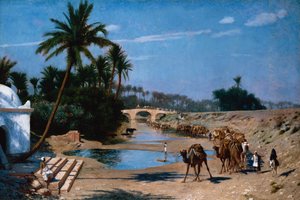 Karavanen af Jean Leon Gerome