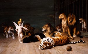 Hvem du end er, her er din Mester af Jean Leon Gerome