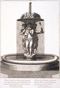 Fontæne af Louis Lerambert i Versailles, 1673 af Jean Lepautre