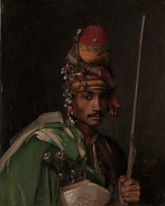 Bashi-Bazouk af Jean Leon Gerome