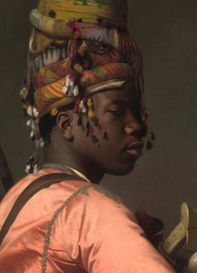Sort Bashi-Bazouk af Jean Leon Gerome