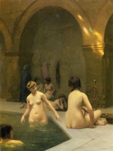 De badende af Jean Leon Gerome