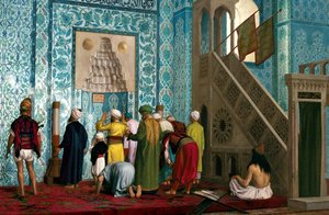 Den Blå Moské af Jean Leon Gerome