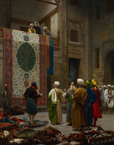 Tæppehandleren af Jean Leon Gerome