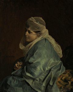 Kvinden i Konstantinopel af Jean Leon Gerome