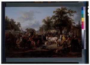 Landsbymessen af Jean Louis (1744 1829) De Marne
