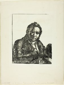 Portræt af Auguste Brunet af Jean Louis André Théodore Géricault