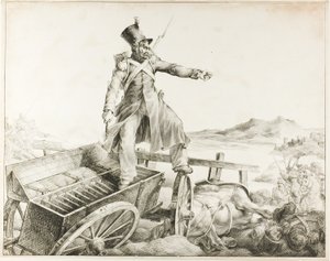 Artilleriets kasse af Jean Louis André Théodore Géricault