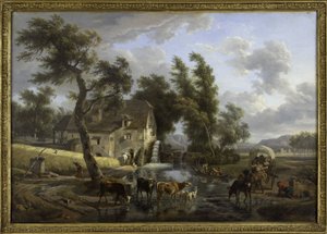 Møllen, mellem 1772 og 1829 (olie)