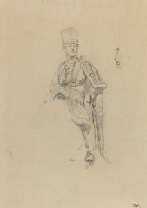 En fransk husar af Jean Louis Ernest Meissonier