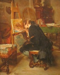 En maler af Jean Louis Ernest Meissonier