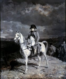 Rytterportræt af Napoleon I (1769-1821). Tegning af Ernest Meissonier (1815 -1891) af Jean Louis Ernest Meissonier