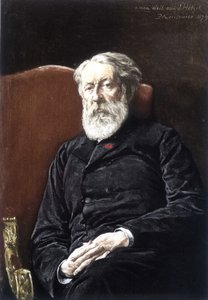 Portræt af Hetzel af Meissonnier i 1879, ""Les Hommes d