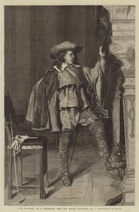 The Cavalier, fra vinterudstillingen, nr. 7, Haymarket af Jean Louis Ernest Meissonier