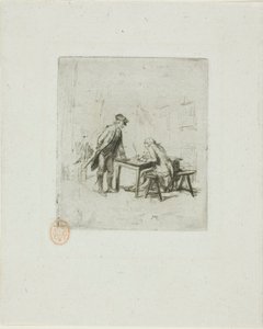 Sergentens reporter af Jean Louis Ernest Meissonier