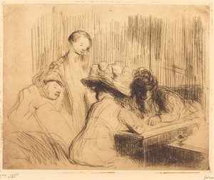 Et dyk ved Montmartre af Jean Louis Forain