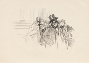 På Børsen af Jean Louis Forain