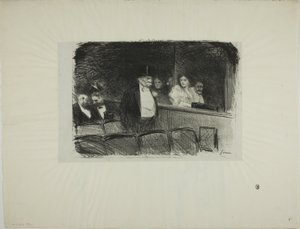På Teatret af Jean Louis Forain