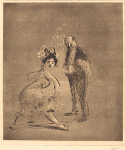 Danser og hovedtjener af Jean Louis Forain