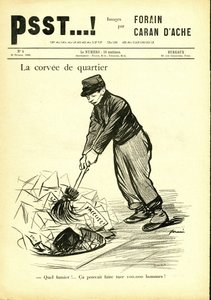 Illustration af Jean-Louis Forain (1852-1931) i Psst...! af Jean Louis Forain