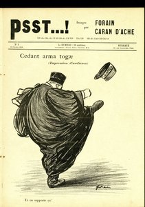 Illustration af Jean-Louis Forain (1852-1931) i Psst...! af Jean Louis Forain