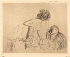 I et privat værelse (første plade) af Jean Louis Forain
